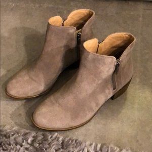 Lucky Brand Suede Boots - Size 7.5